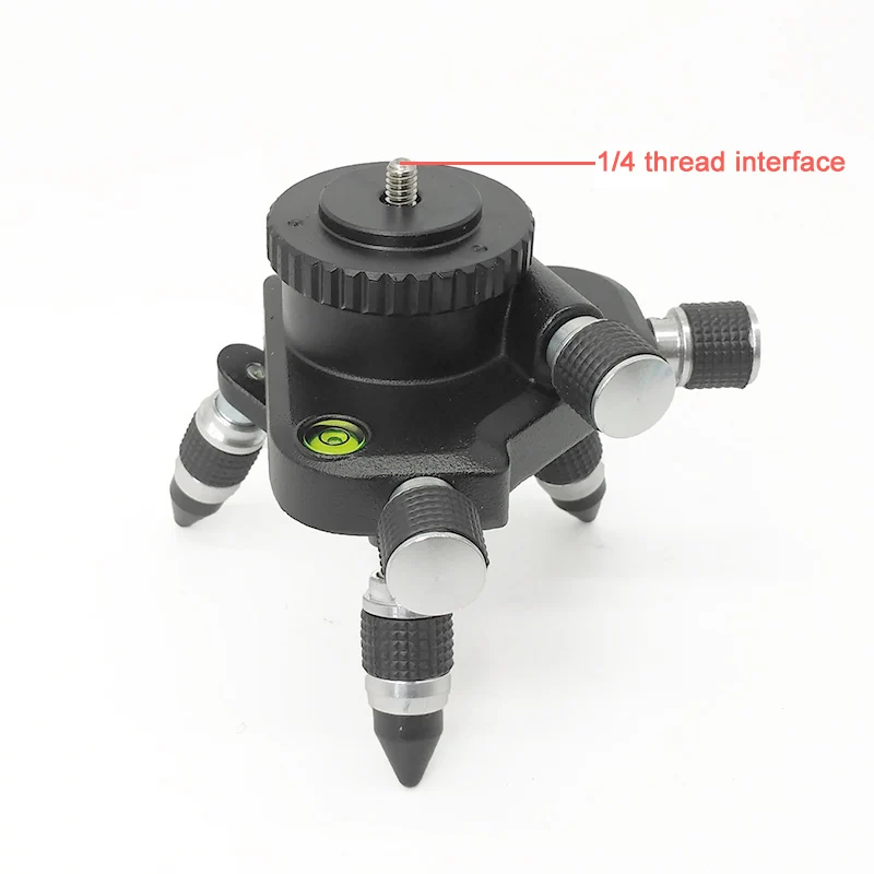 

Xeast Laser Level Conversion Connector Pedestal Base free rotation tripod bracket for laser level