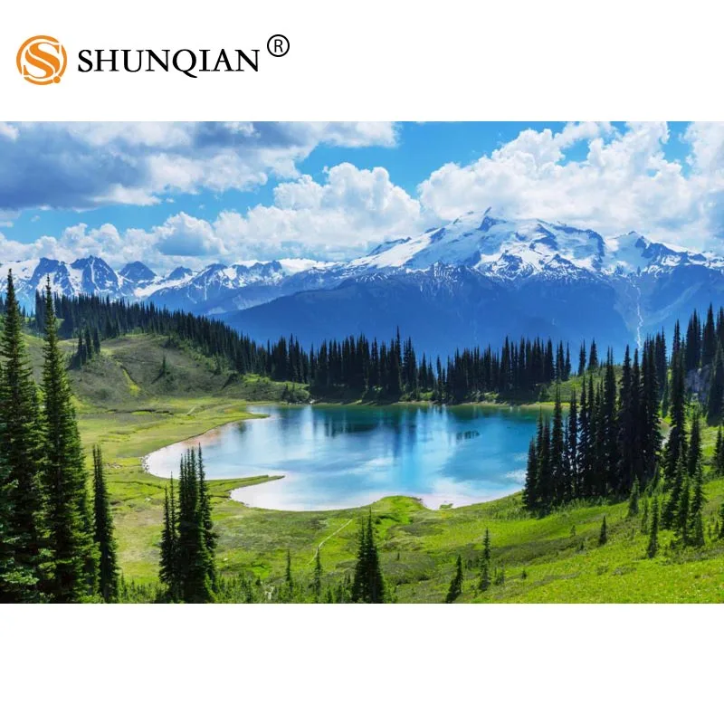 

Landscape Natural Scenery Canvas Poster Home Decor Custom Cloth Posters 20X30cm,27X40cm,30X45cm Best Gift DIY Fabric Posters