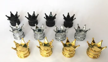 

by DHL or Fedex 3000pcs Crown Style Car Tire Air Valve Stem Cap Automobiles Wheel Tyre Stem Air Valve Dust Covers