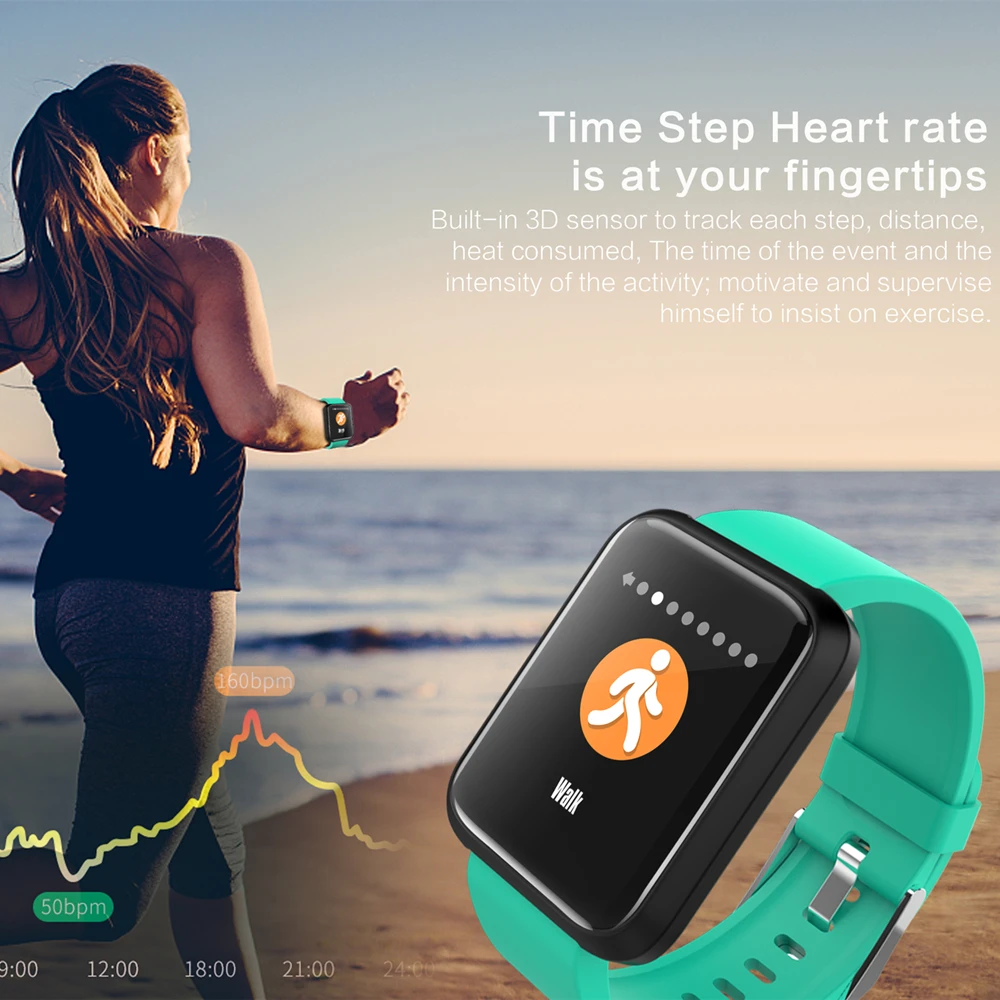 Original Sport3 Smart Watch Men Blood Pressure IP67 Waterproof Fitness Tracker Clock Smartwatch For IOS Android Wearable Devices