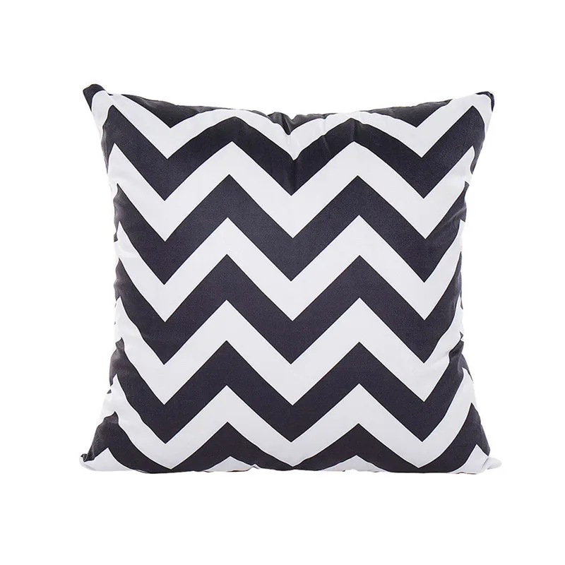 

1 PC Pillow case Polyester Pillow Waist Throw Square Pillow Cover
