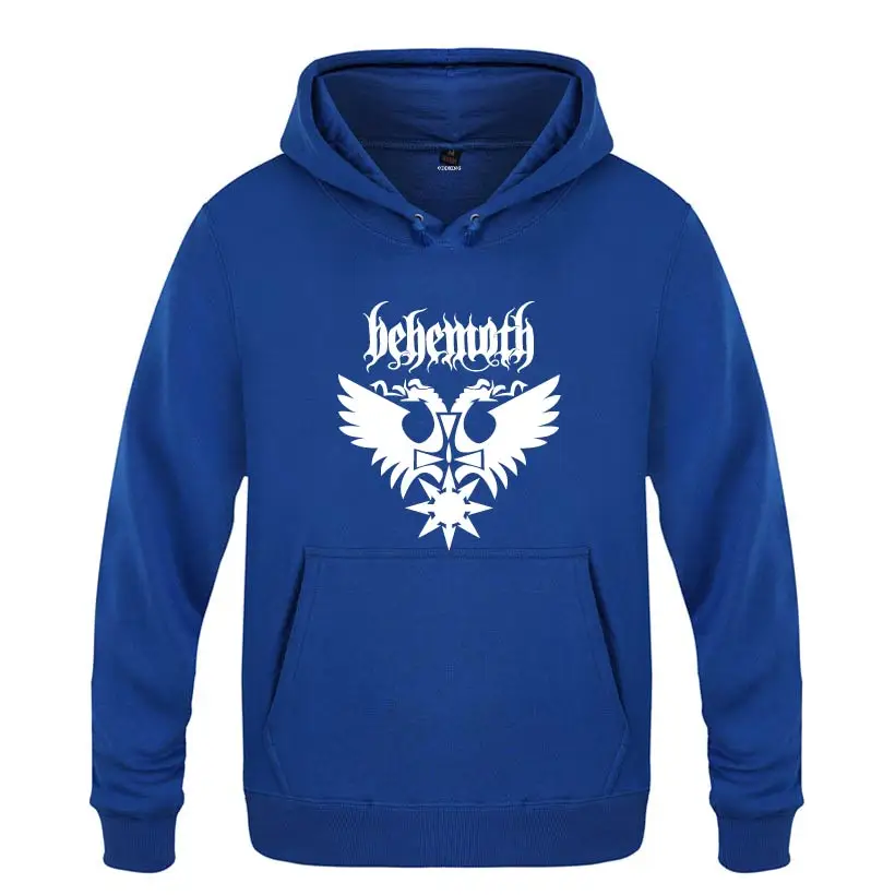 Мужские толстовки с капюшоном Behemoth флисовый пуловер в стиле панк рок