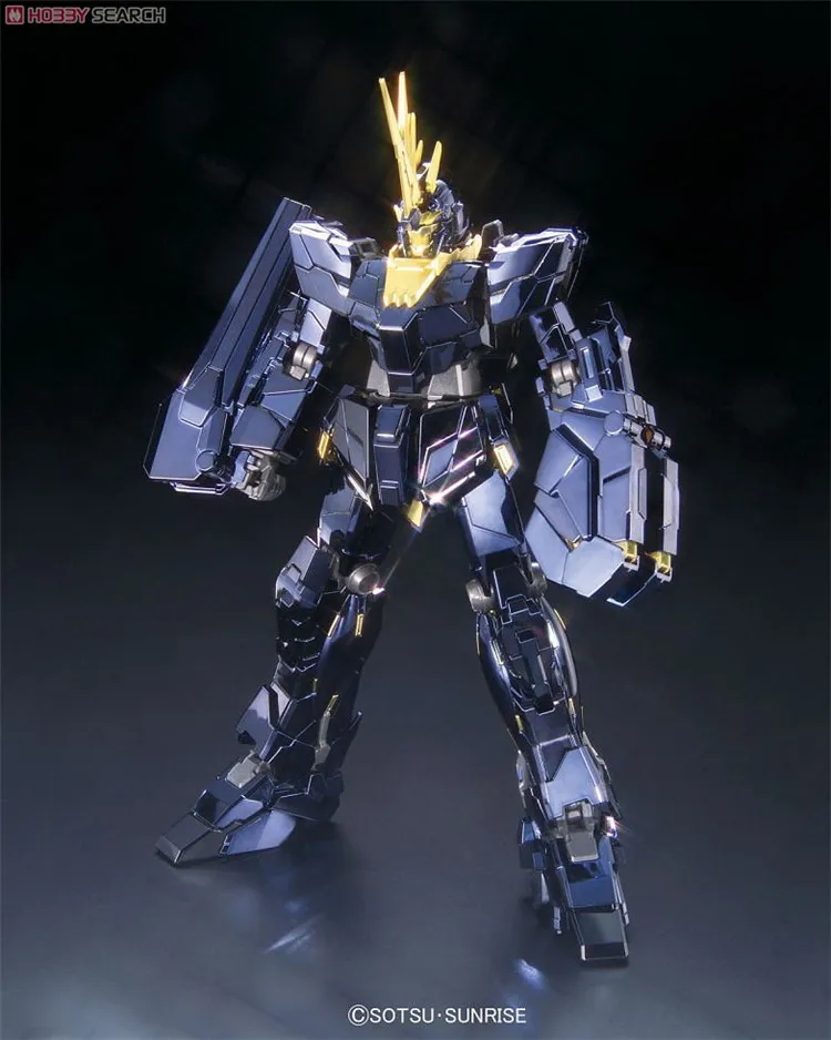 Bandai 1/100 MG RX 0 единорог Gundam 02 Banshee титановая отделка набор моделей фигурки