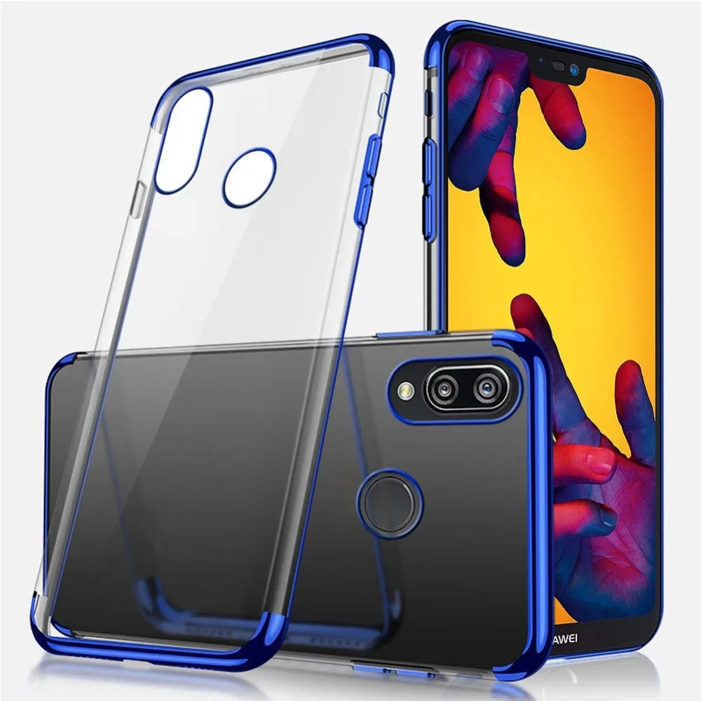 Ascromy Plating Glitter Case For Huawei P20 Pro Lite Mate 20 Cover Silicone Luxury (5)