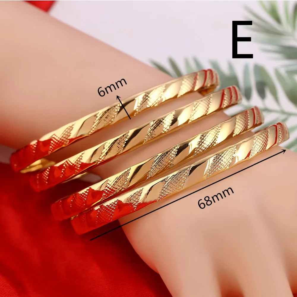 Openable Gold Bangle Bracelet 64mm*8mm Width 1pcs for Women Men African European Ethiopia Girls Bride Gift bangle bracelet