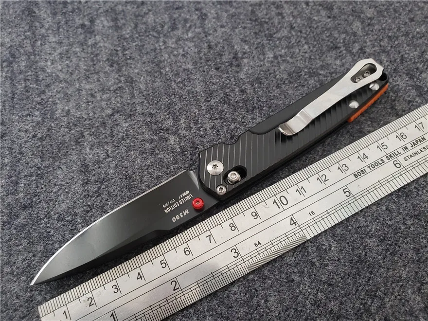 BENYS Limited Edition AXIS M390 Steel Portable Camping Pocket Knife Survival Hunting Fruit Kitchen