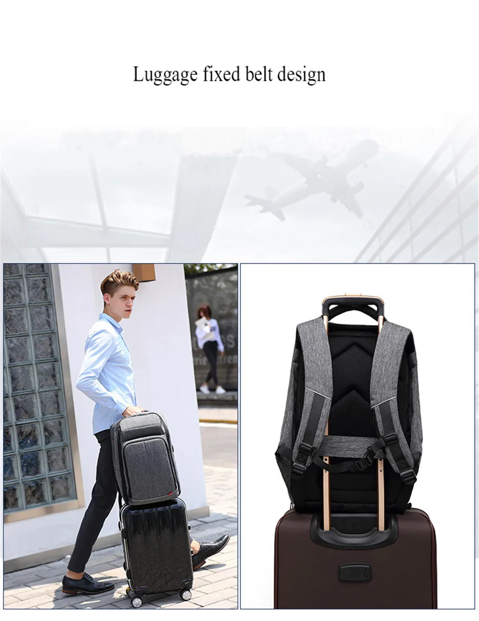 Verwonderend New 15.6inch Laptop Backpack for Man Water Repellent Functional IK-76