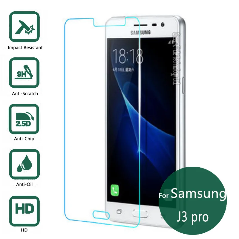 For Samsung Galaxy J3 Pro Tempered Glass Screen protector 2.5D 9H