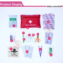 Горячая Портативный аптечка Водонепроницаемый аварийный мешок для путешествий спортивный спасательный Медицинский Набор для охоты на открытом воздухе кемпинга аптечка