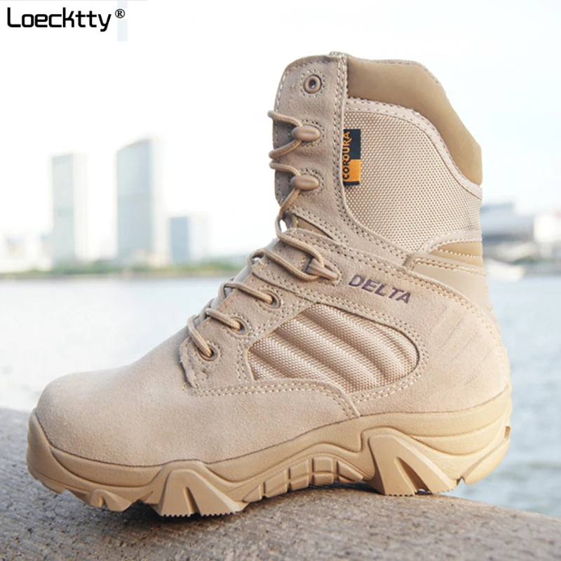 Loecktty Winter Autumn Men Military Boots Quality Special Force Tactical Desert Combat Ankle Boats Army Work Leather Snow Boots Loecktty Winter Autumn Men Military Boots Quality Special Force Tactical Desert Combat Ankle Boats Army Work Leather Snow Boots