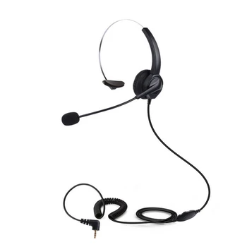 

Professional Telephone Headset Clear Voice Noise Cancellation Customer Service Wired Head-mounted Headphone 2.5mm Earphone Jack
