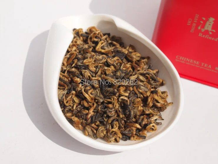 

1000g AAAA curly jinjunmei, Dian Hong,JinJunmei,Yunnan Black Tea,Free Shipping