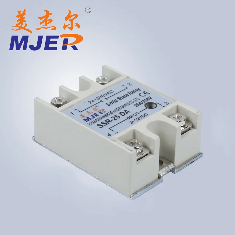 

SSR25DA Single Phase Solid State Relay SSR-25DA SSR DC TO AC SSR25A