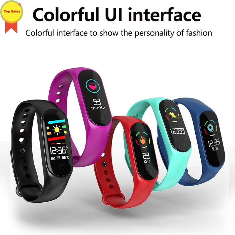 

reloj inteligente Blood Pressure Heart Rate Monitor Smart Wristband Fitness Tracker band For Android IOS xiaomi Samsung phone