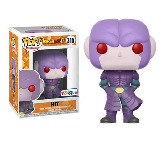 Funko Pop Dragon Ball Супер SAIYAN GOKU Коллекционная модель детские игрушки FRIEZA GREAT VEGETA APE фигурка игрушка для мальчика - Цвет: Box