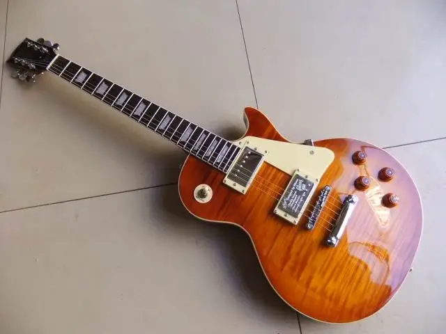 New Arrival Cnbald LP Standard 1959 R9 Electric Guitar Mahogany Body/Neck In Amber Honey Burst 101126 New Arrival Cnbald LP Standard 1959 R9 Electric Guitar Mahogany Body/Neck In Amber Honey Burst 101126
