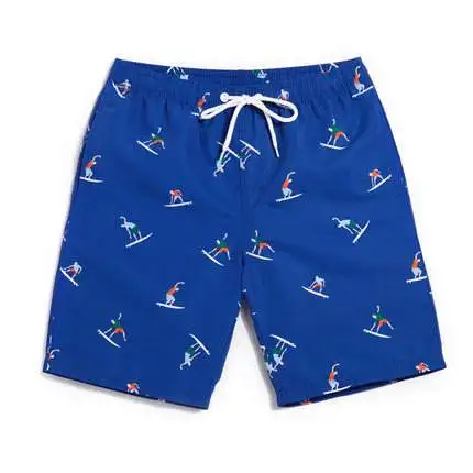 GL Фирменная Новинка летние мужские пляжные водные спортивные мужские шорты плюс размер быстросохнущие плавки мужские костюм для серфинга шорты - Цвет: blue