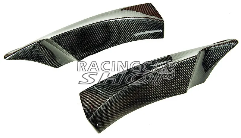 Real Carbon Fiber Front Lip Spoiler Splitters 1pair For BMW F34 GT Gran Turismo M-Sport Bumper 2014UP