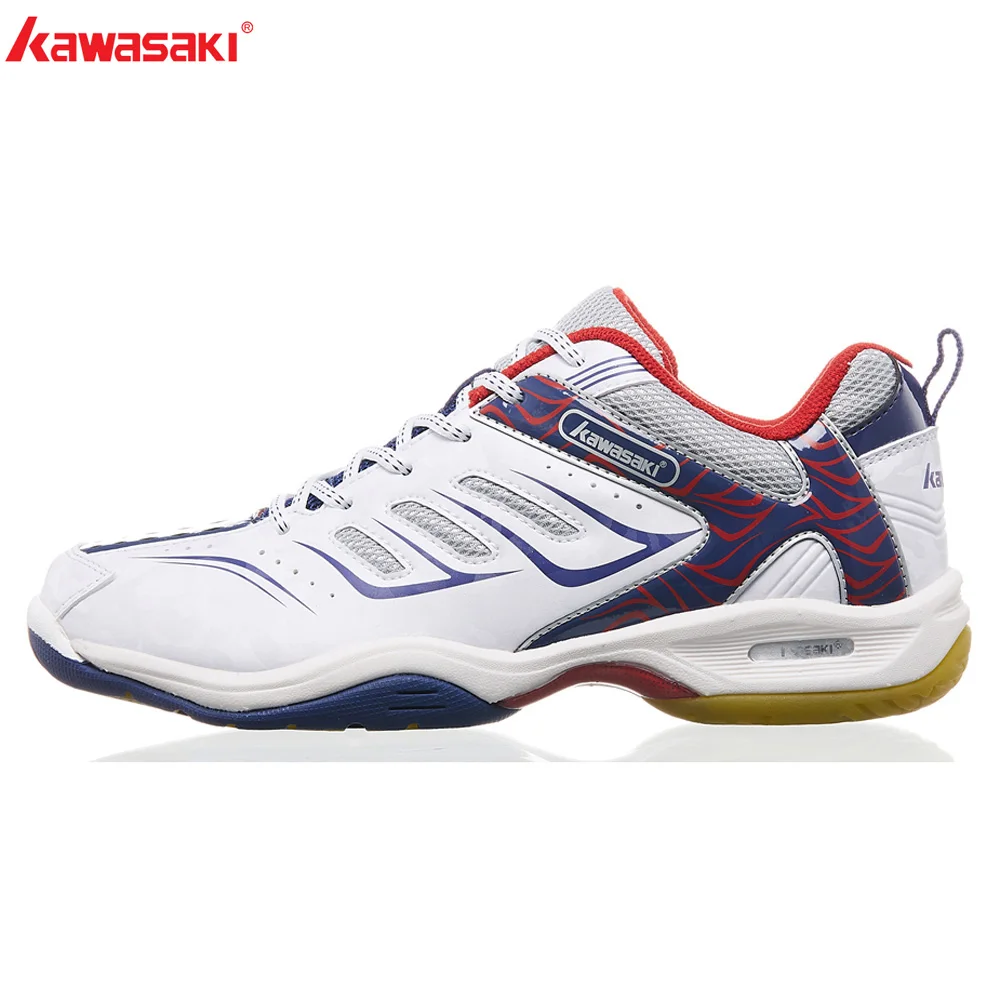 

2018 NEW Kawasaki Sneakers Badminton Shoes Indoor Court Sports Shoe Blue Anti-Slippery Encapsulated Light K-156