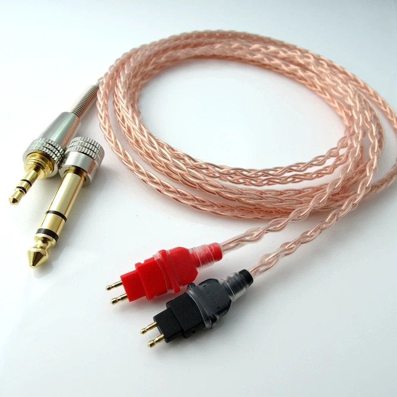1 5 м футов DIY Hi end HIFI 8 ядер 5n Pcocc медный кабель для наушников Sennheiser HD580 HD600 HD650|headphone