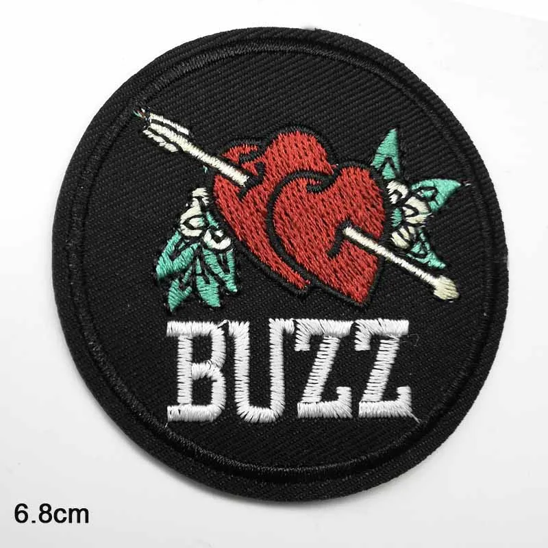 Iron On Embroidered Clothes Patches For Clothing Stickers Garment Apparel Accessories Patches