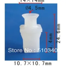 100 шт для mk сумки фара регулировочный винт гайка чехол для грузовик Toyota 1984-ON