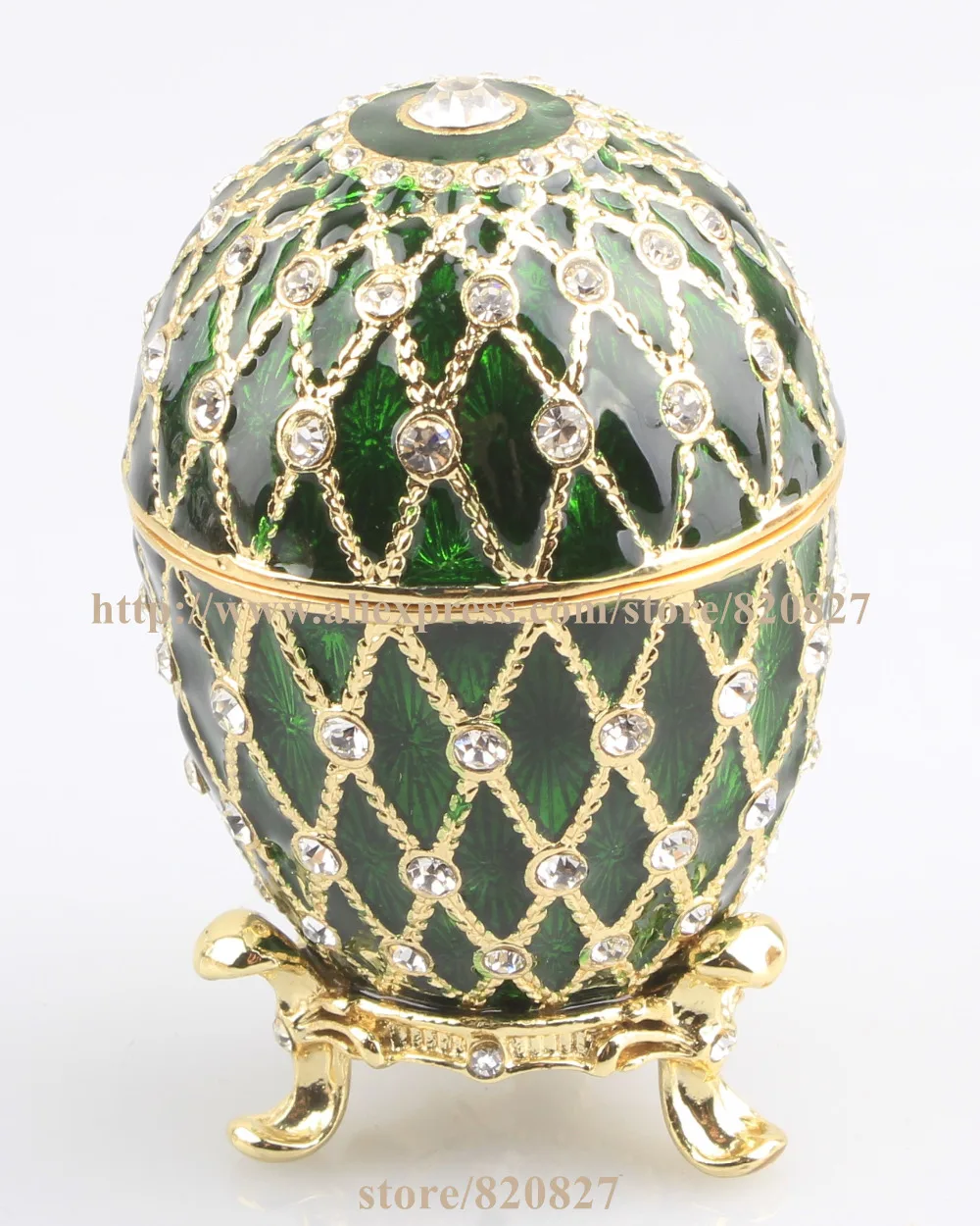 Petite Faberge Egg Trinket Box  Faberge Egg Trinket Box Egg Shaped Jewelry Box for Women  Egg Trinket oyal Gift Birthday Gifts