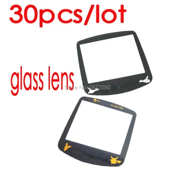 

30PCS/lot Cartoon Anime Limited Glass Lens for GBAGameboyAdvance Screen Lens Protector Cover Black Color GBO Boy Advance Pocket