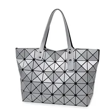Realer marca 2016 de la venta caliente mujeres bolso de la manera geométrica rhombus bolsos de las señoras populares de las mujeres bao bao messenger bags famoso diseño