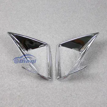

Chrome ABS Car Front Fog Light Lamp Cover Trim Trims For Toyota RAV4 2017