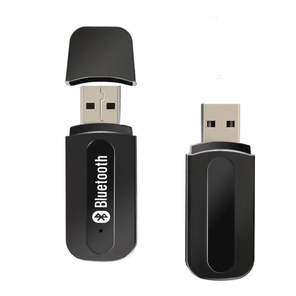 

1pc Portable USB Bluetooth Adapter Wireless Stereo Audio Receiver 3.5mm Jack Auxiliary Audio Stereo Music Home For Car Receiver