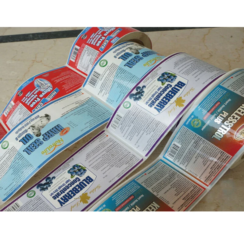

Customized high quality waterproof easy tear off labels, custom making logo stickers