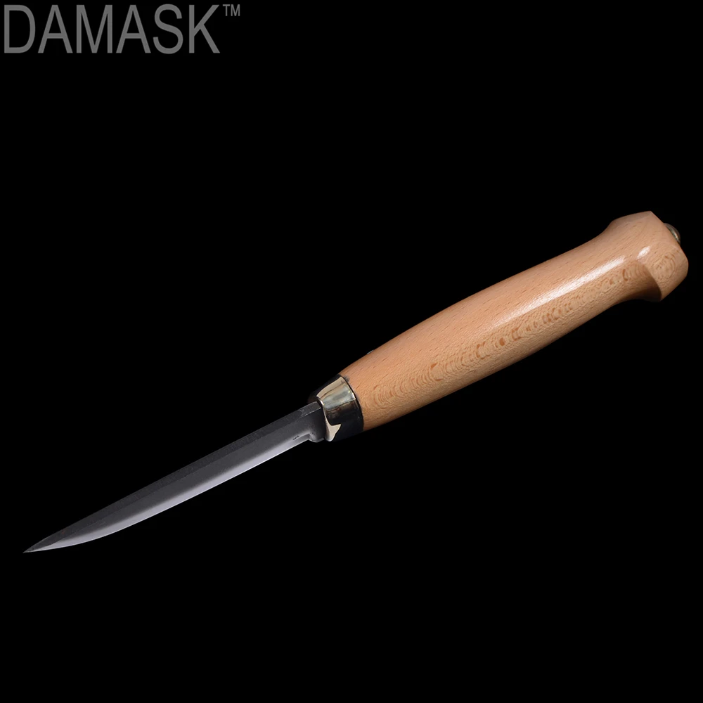DAMASK Brand Creative Sharp High Carbon Steel Blade Outdoor Knife Tactical Camping Survival Knife Wood Handle Knife With Sheath DAMASK Brand Creative Sharp High Carbon Steel Blade Outdoor Knife Tactical Camping Survival Knife Wood Handle Knife With Sheath