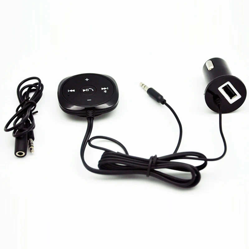 KWOKKER автомобилей BC20, свободные руки, FM передатчик, автомобильный Bluetooth аудио приемник для гарнитуры зарядных порта USB для автомобиля Зарядное устройство AUX автомобильный Bluetooth громкой связи