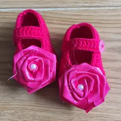 QYFLYXUE/обувь ручной работы; красивая детская хлопковая обувь принцессы с жемчугом на заказ