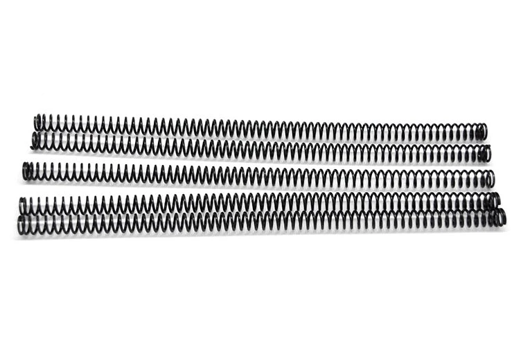 Изготовленная на заказ маленькая Стальная спиральная пружина сжатия проволоки для пневматической винтовки, 1 мм диаметр проволоки x(15-28) мм наружный диаметр x 305 мм длина