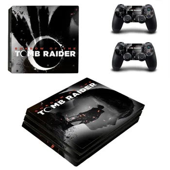 

Shadow of Tomb Raider PS4 Pro Skin Sticker For Sony PlayStation 4 Console and Controllers PS4 Pro Skin Sticker Decal Vinyl