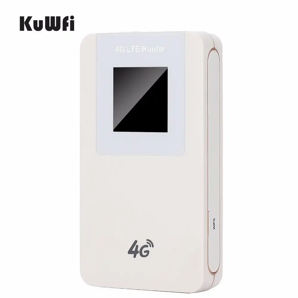KuWfi 4620 мАч power Bank LTE 4G Wifi маршрутизатор Карманный 3g беспроводной WPS с слотом для sim