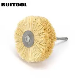Ruitool 80*6 мм полировки колеса сизаля провода абразивное Колесо кисть для резьбы по дереву ювелирный полированный Bench точильные инструменты