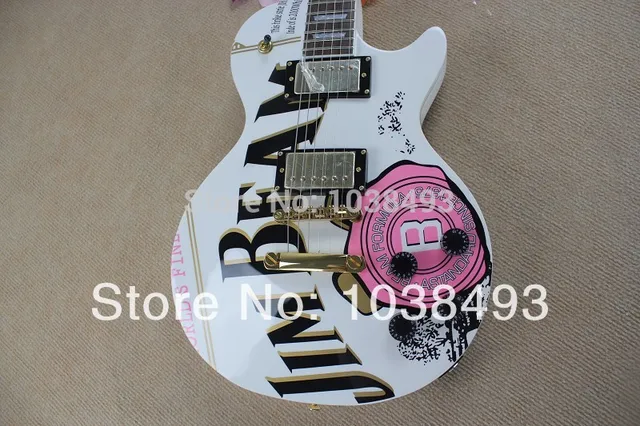 Best price at $272 Cheap Factory manufacturing all kinds of lp guitar tiger stripes can be customized as required EMS Free Shipping with hard case