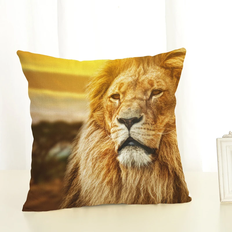 Новый тигровый леопардовый чехол для подушки домашний декоративный Чехол