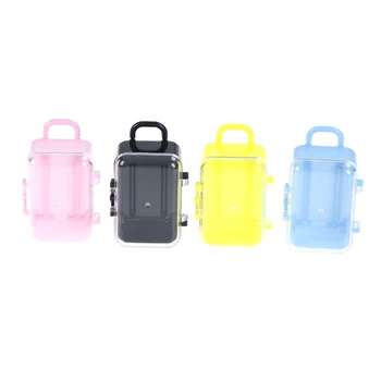 Najtaniej Rolling Travel Mini Walizka Kształt Pilll Box Party Recepcja Przypadki Pakiet Pigułek Apteczka Pojemnik Na Pigułki Pastillero