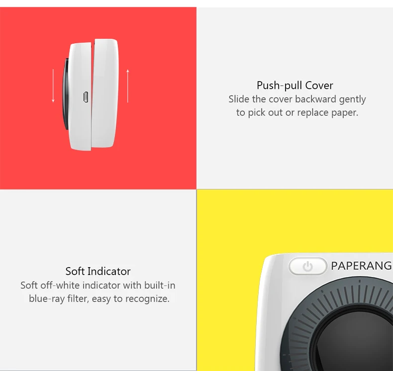 Paperang p2 Bolso Portátil Bluetooth Impressora Fotográfica Mini 300 Dpi Impressora Térmica Etiqueta da Etiqueta Móvel para Ios Android do Windows 12 para o telefone móvel p1 200 dpi