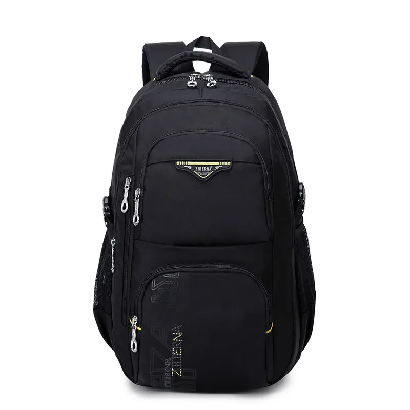 

Large Capacity waterproof nylon backpack for men 2018 Fashion Youth Male School Bags For Teenagers Travel laptop backpack