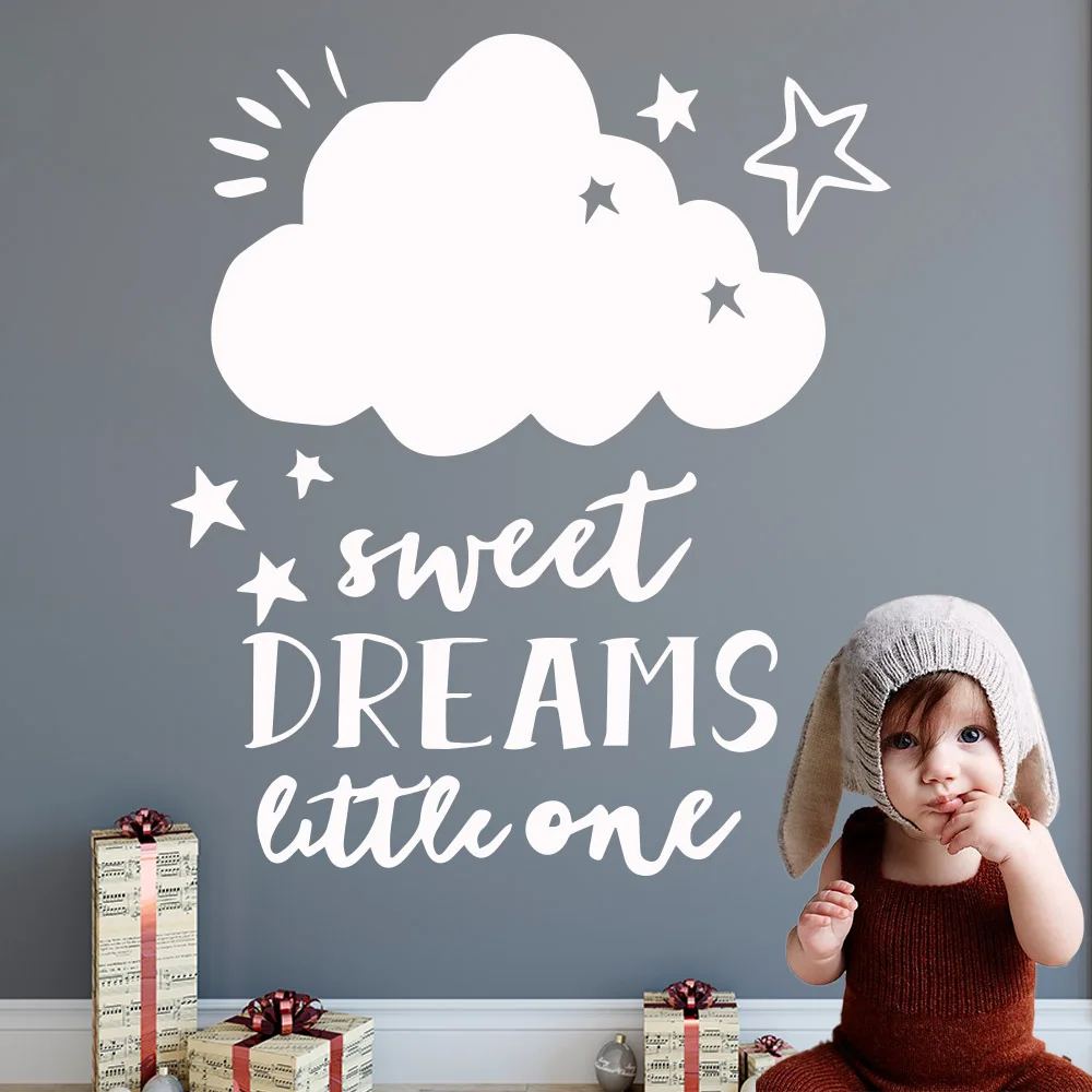 Cute Cloud Quote Vinyl Wall Stickers Wallpaper Decor For Kids babys Room Decoration Sticker Mural Decals wallstickers Cute Cloud Quote Vinyl Wall Stickers Wallpaper Decor For Kids babys Room Decoration Sticker Mural Decals wallstickers