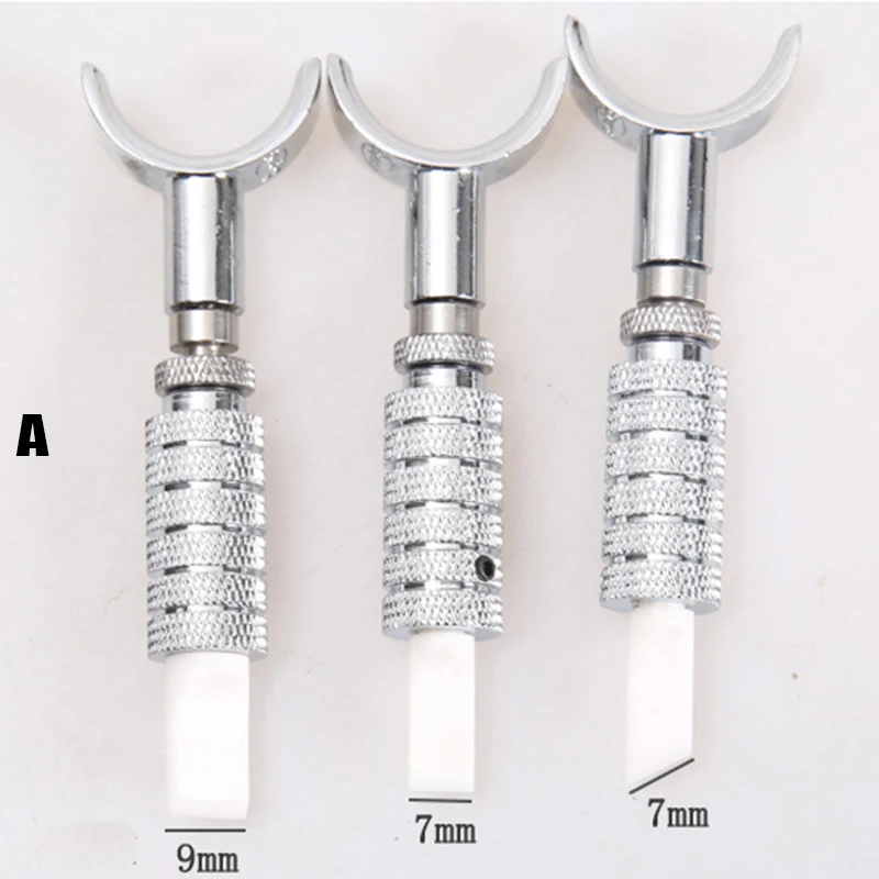 1 шт. кожаный инструмент из нержавеющей стали инструмент для резьбы DIY ручные вращающиеся инструменты для резьбы по коже поворотный нож инструменты