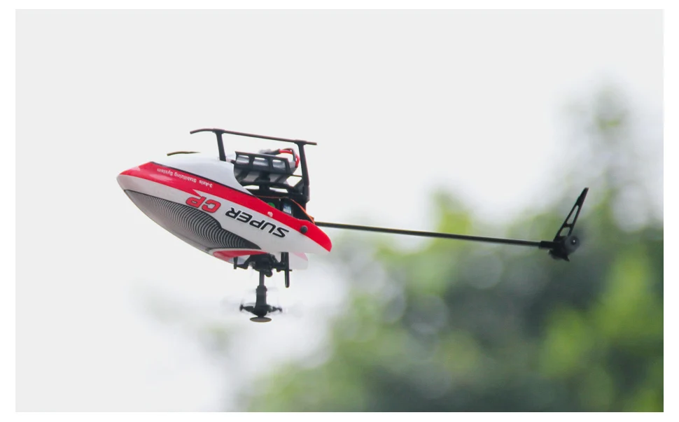 Оригинальный Walkera Super CP с DEVO 7E передатчиком 6CH безflybarless 3D RC вертолет предназначен