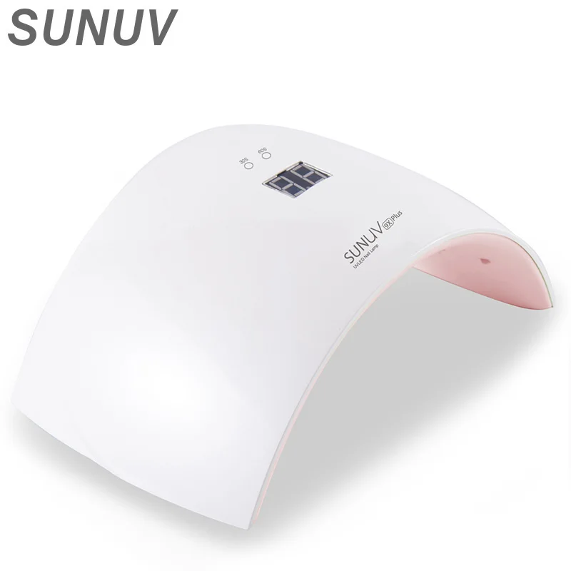 SUNUV SUN9X Plus SUN9X 36W 24W UV LED Lamp For Nail Manicure Timer Display Infrared Sensor
