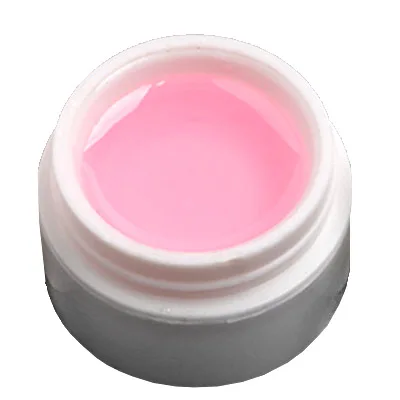 1 бутылка розовый/белый/прозрачный УФ-гель Кристальные ногти прозрачный УФ-гель для художественных подсказок маникюрный набор удлиняющий гель ZJJ3001 - Цвет: Розовый