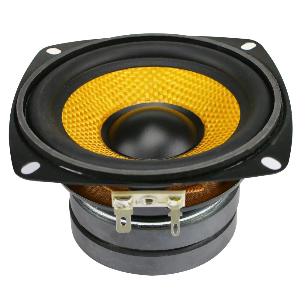 GHXAMP 4 дюймовая Колонка сабвуфер 4ohm 20 W нч динамик глубокий бас длинный ход двойная